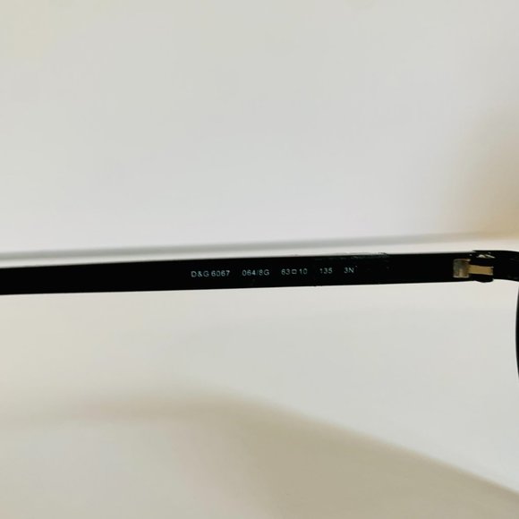 DOLCE & GABBANA AVIATOR SUNGLASSES 60MM - Picture 6 of 10